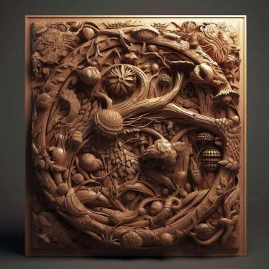 Patterns and decorations stl incredible 1 3d model